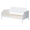 Baxton Studio Mariana Classic and Traditional White Finished Wood Full Size Daybed 222-12539-ZORO - alternate 5